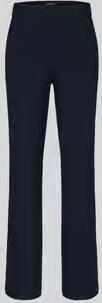 Stehmann Regular fit rechte broek van viscosemix model 'Editta' - Foto 5