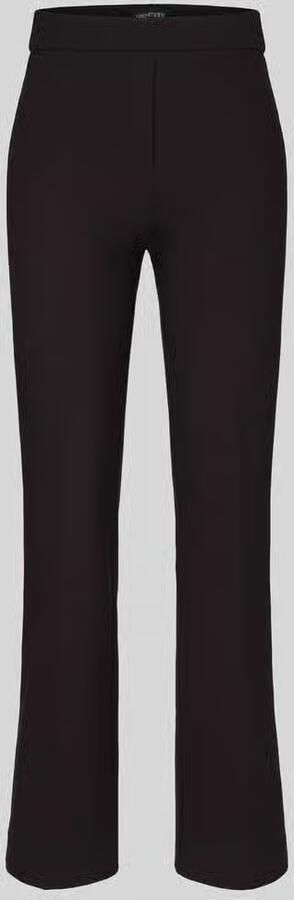 Stehmann Regular fit rechte broek van viscosemix model 'Editta' - Foto 3