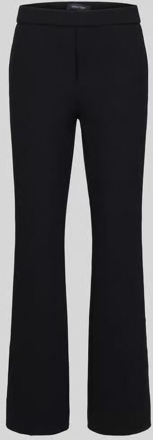 Stehmann Regular fit rechte broek van viscosemix model 'Editta' - Foto 4