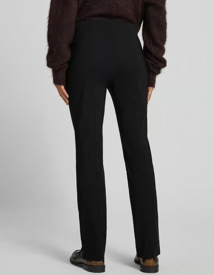 Stehmann Regular fit smalle broek van viscosemix model 'Ina' - Foto 3