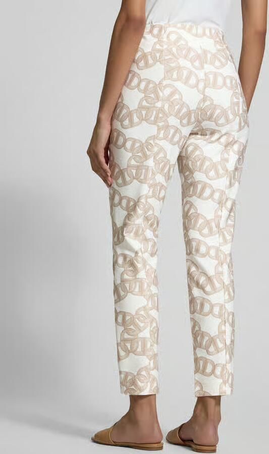 STEHMANN Regular fit stoffen broek met vaste persplooien model 'Ellsa' - Foto 5