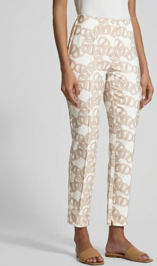 STEHMANN Regular fit stoffen broek met vaste persplooien model 'Ellsa' - Foto 6