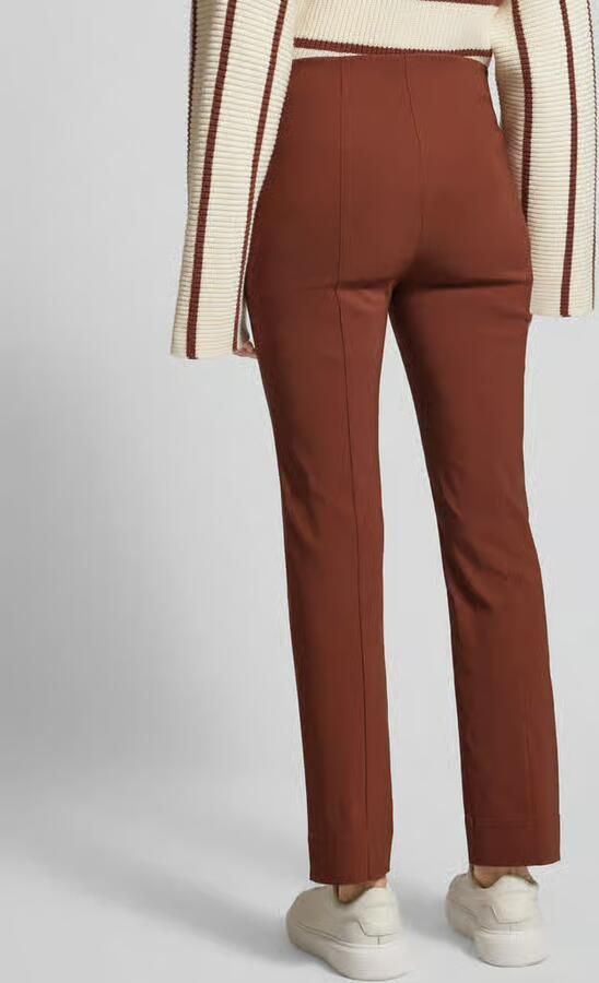 Stehmann Stoffen broek met deelnaden model 'INA'