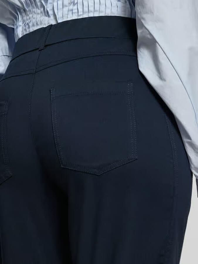 Stehmann Straight fit stoffen broek met Steekzakken Model 'Ornela' - Foto 2