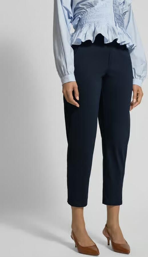 Stehmann Straight fit stoffen broek met Steekzakken Model 'Ornela' - Foto 2