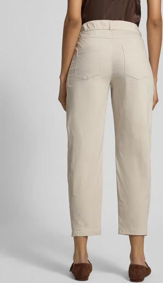 Stehmann Straight fit stoffen broek met Steekzakken Model 'Ornela'
