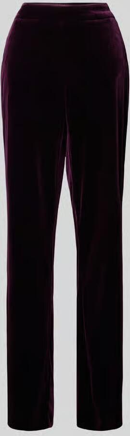 STEHMANN Straight leg stoffen broek met elastische band model 'Flanna' - Foto 2
