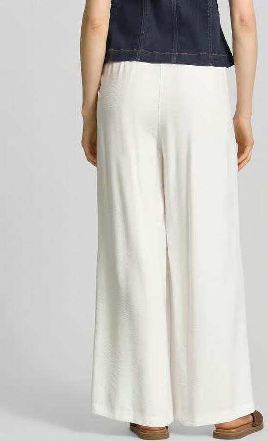 Stehmann wide fit stoffen broek van viscosemix model 'Frencis'