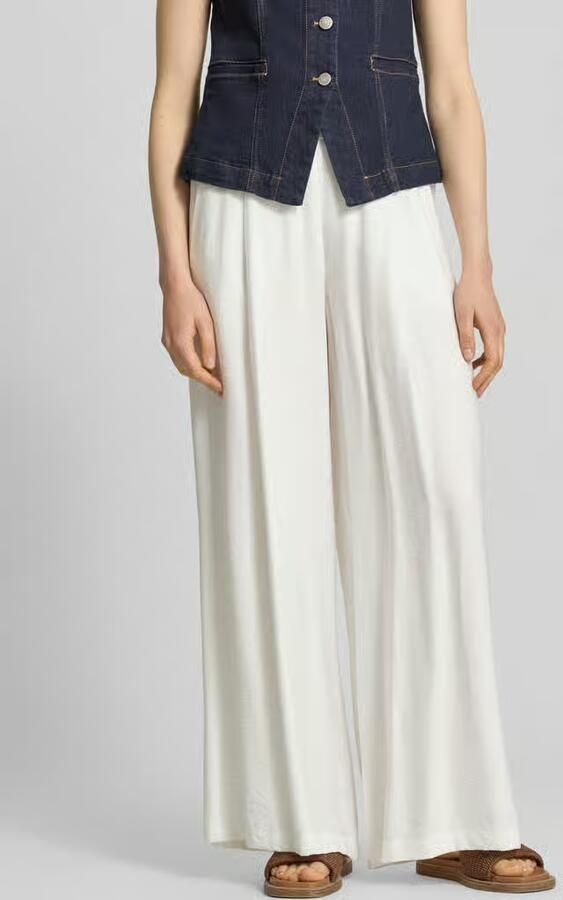 Stehmann wide fit stoffen broek van viscosemix model 'Frencis' - Foto 3
