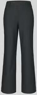 Stehmann wide leg broek met riemlussen model 'Fenja'