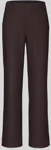 Stehmann wide leg broek met riemlussen model 'Fenja'