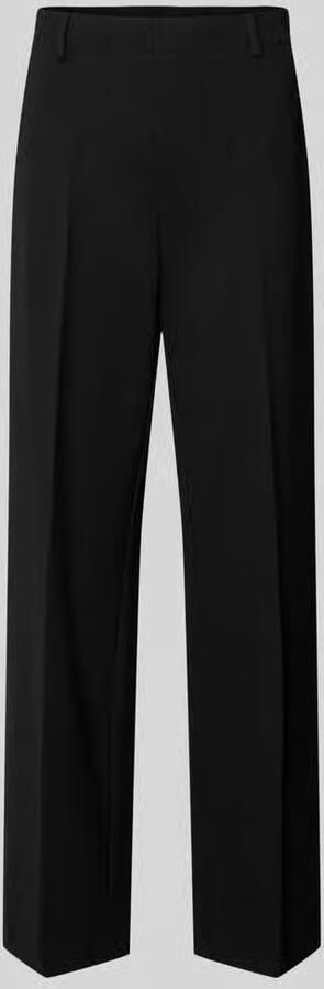 Stehmann wide leg broek met riemlussen model 'Fenja' - Foto 3