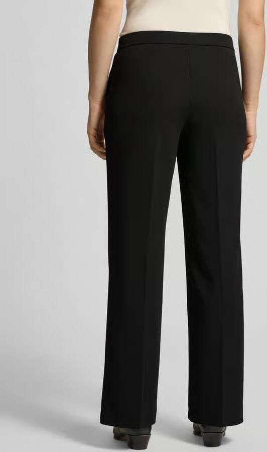STEHMANN Wide leg bandplooibroek met steekzakken model 'Hillda' - Foto 3