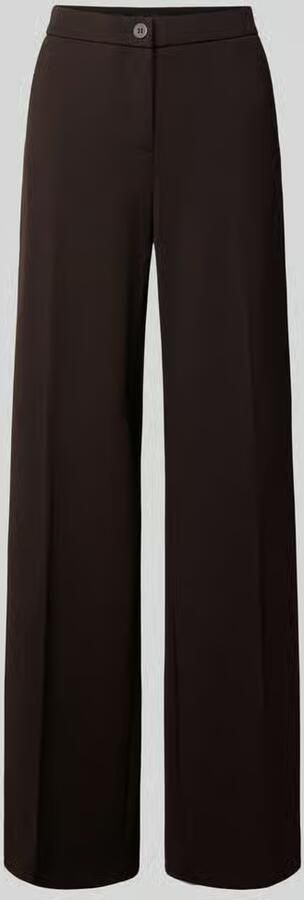 Stehmann Wide leg broek met steekzakken model 'Hillda'