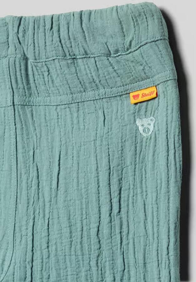 Steiff Broek met steekzakken en stitching