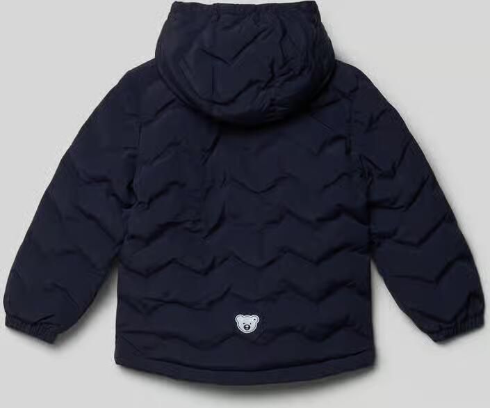Steiff Gewatteerd jack met labeldetails