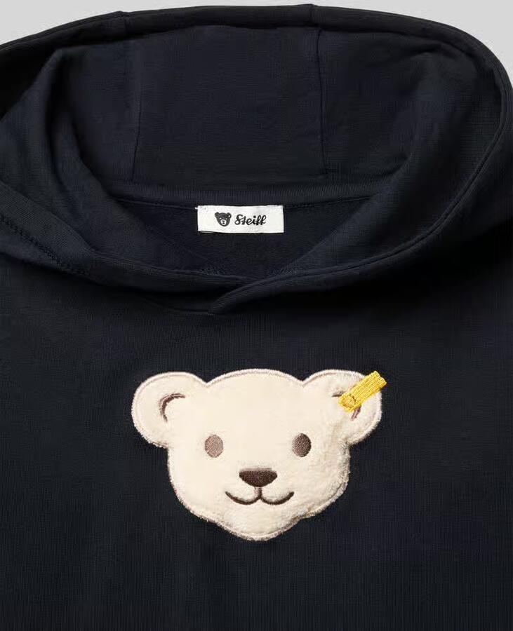 Steiff Hoodie van katoenmix - Foto 2