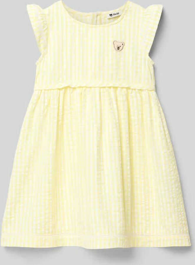 Steiff regular fit jurk met logodetail - Foto 2