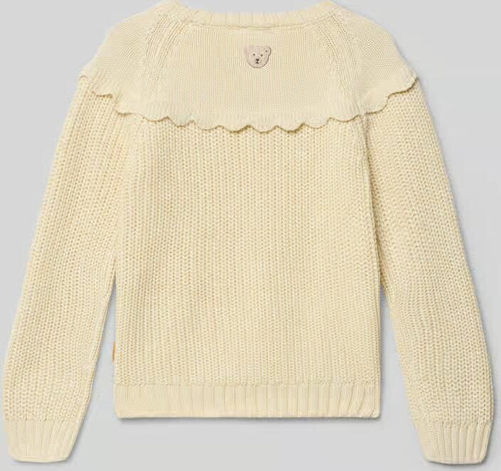 Steiff Regular fit pullover in gebreide look