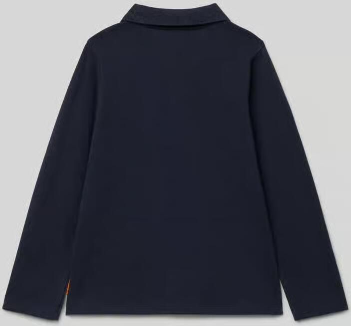 Steiff Regular fit shirt met lange mouwen en logostitching