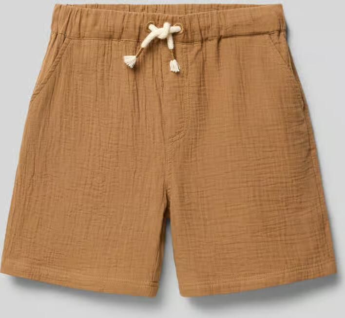 Steiff regular fit short met logodetail - Foto 2