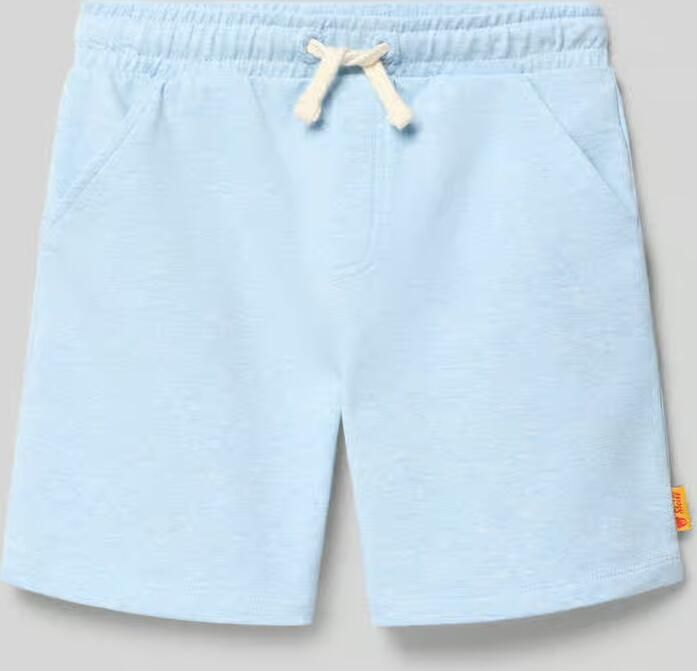 Steiff regular fit short met logopatch - Foto 2