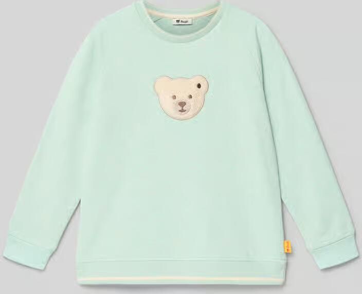 Steiff Regular fit sweatshirt met Gestikt logo - Foto 2