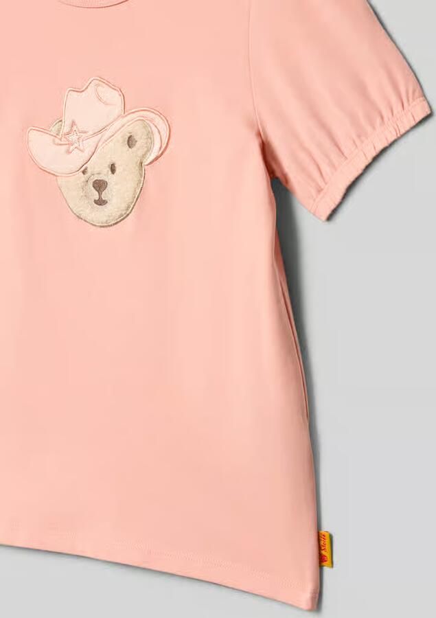 Steiff Regular Fit T-shirt met logo-stiksel