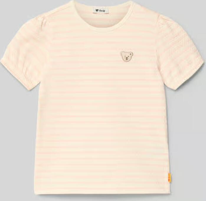 Steiff Regular Fit T-shirt met logo-stiksel - Foto 2