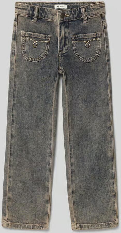 Steiff Straight fit Jeans met opgestikte Zakken (onderstuk)