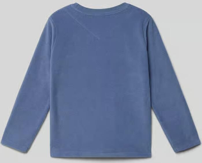 Steiff Sweatshirt met ronde hals en motiefstitching