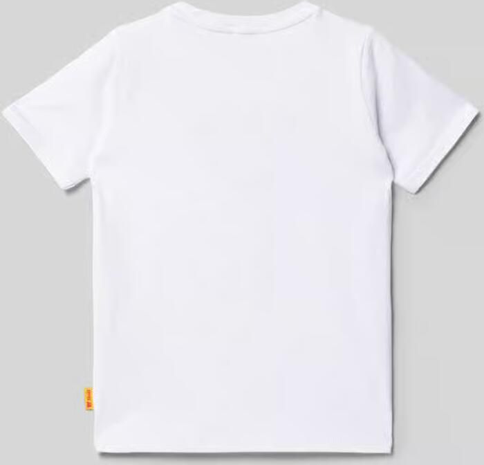 Steiff T-shirt met logobadge