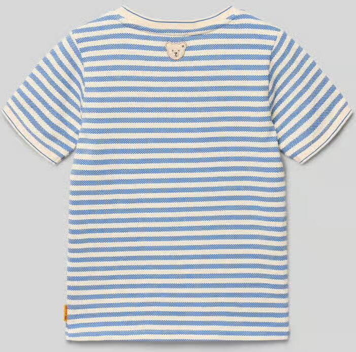 Steiff T-shirt met motief-stitching en ronde hals - Foto 2