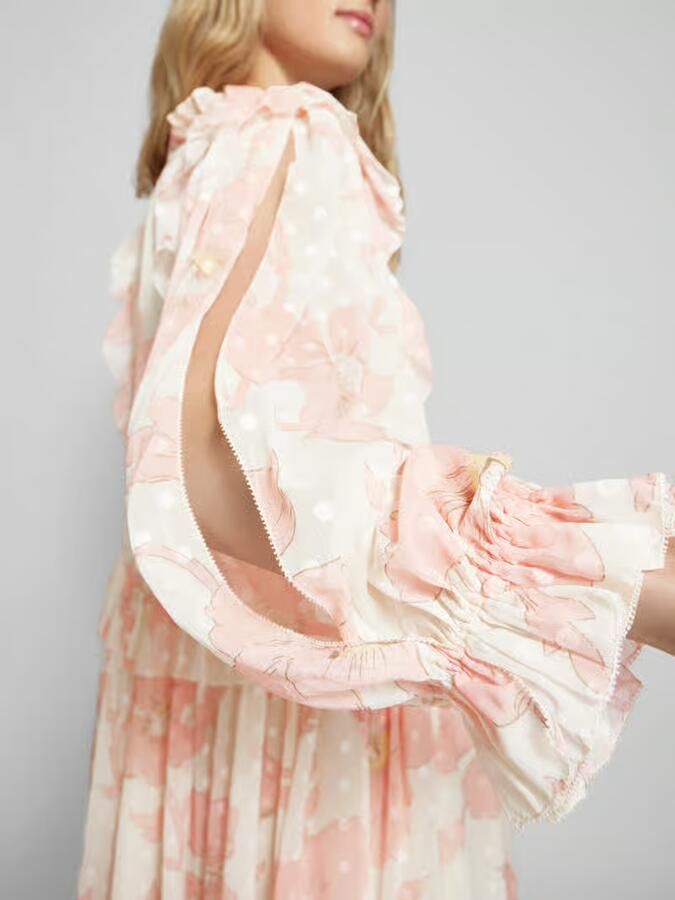 Stella Nova Maxi-jurk met volants
