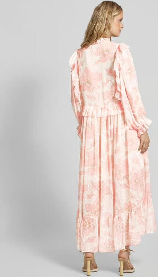 STELLA NOVA Maxi-jurk met volants - Foto 2