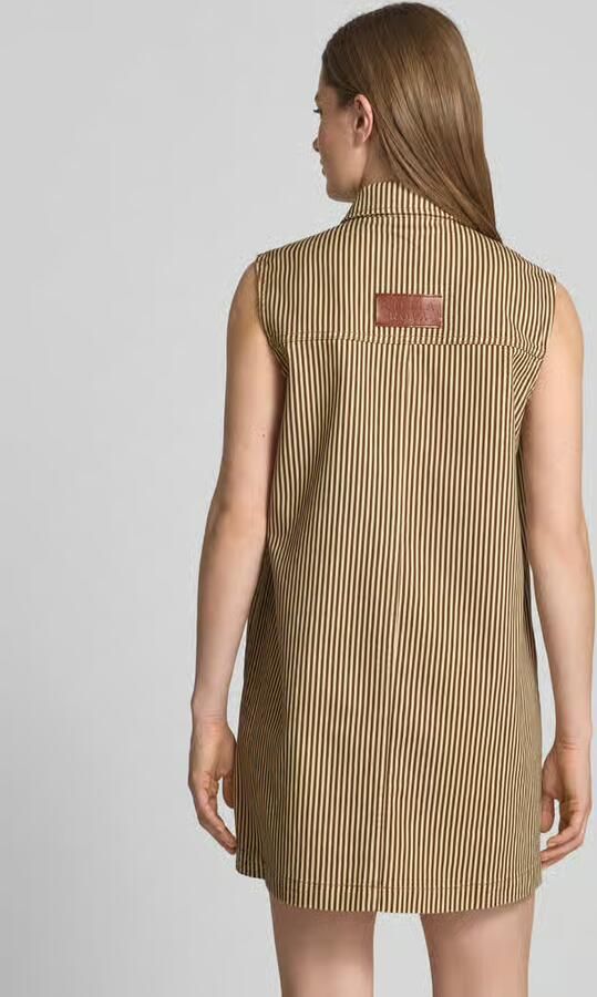 STELLA NOVA Mini-jurk met platte kraag