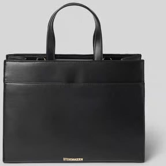 Steve Madden Handtas met doorgestikte naden en labelapplicatie