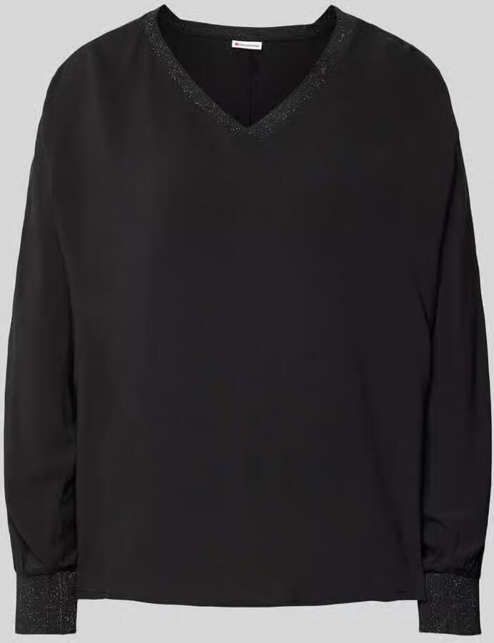 Street One Blouse met klepzakken