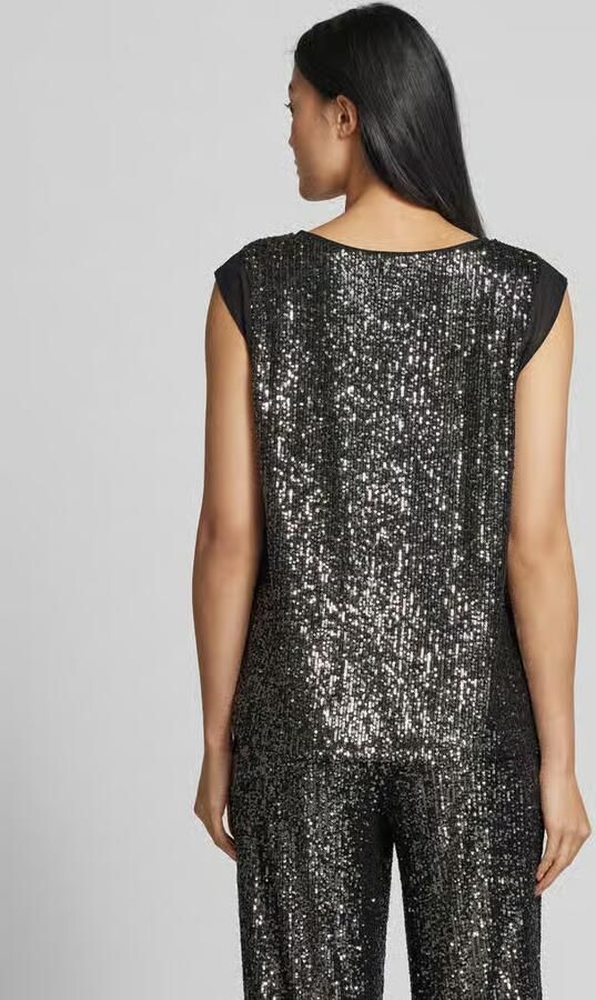 Street One Blousetop met pailletten