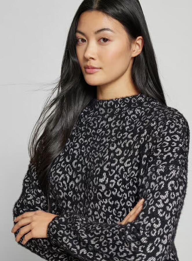 Street One Gebreide pullover met ribboorden