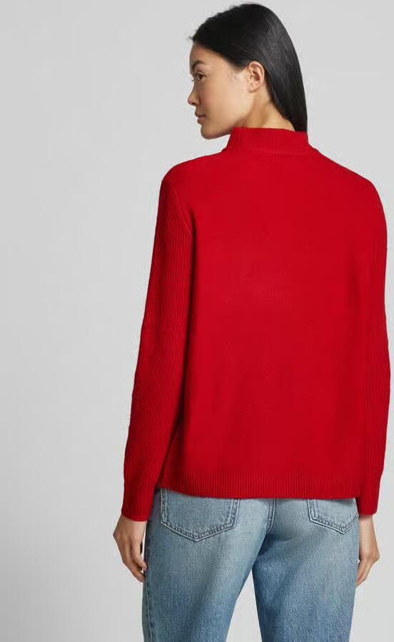 Street One Gebreide pullover met ribboorden