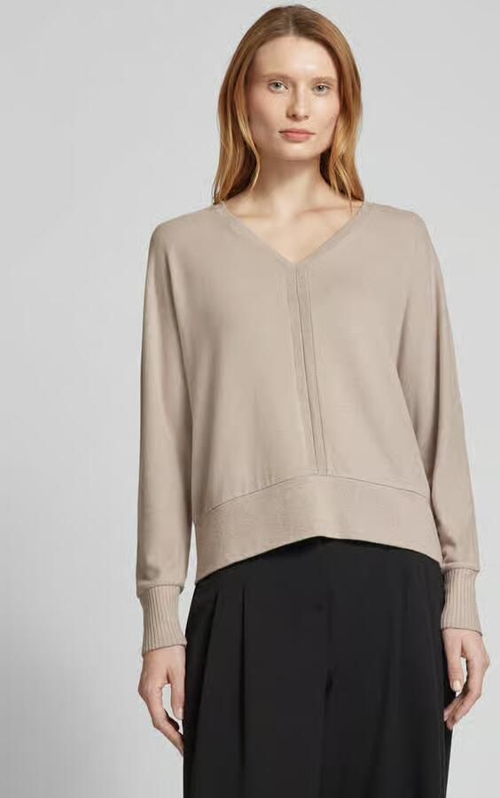 Street One Pullover van viscosemix met V-hals - Foto 2