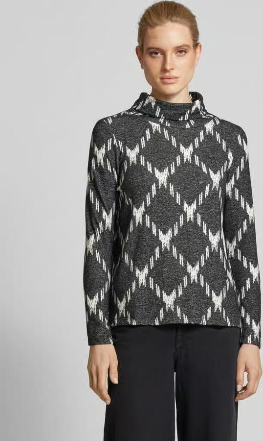 Street One Shirt met lange mouwen met coltrui - Foto 2