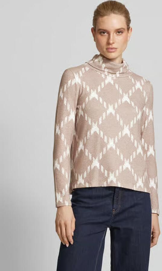 Street One Shirt met lange mouwen met coltrui - Foto 2