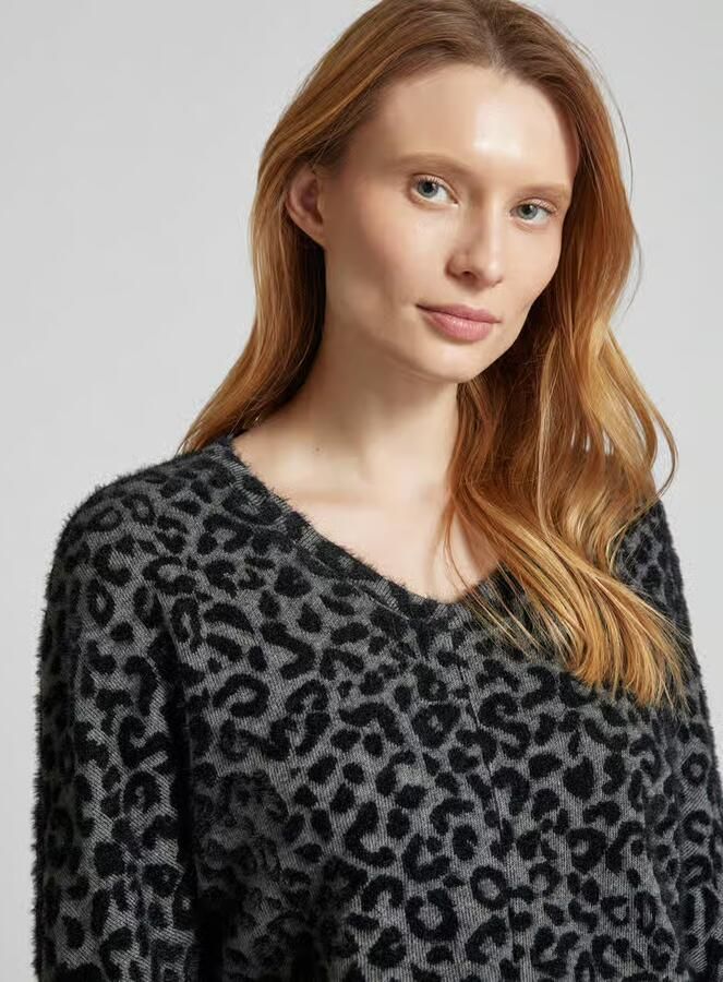 Street One Sweatshirt met ribboorden