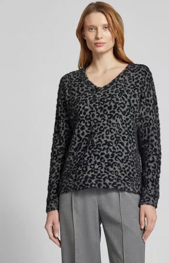 Street One Sweatshirt met ribboorden - Foto 4