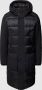 Strellson winterjas zwart effen rits + knoop normale fit - Thumbnail 1
