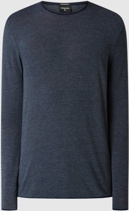 Strellson Gebreide pullover met ronde hals model 'Prospect'