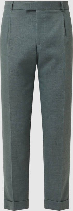 Strellson Tapered fit pantalon met bandplooien model 'Luis'