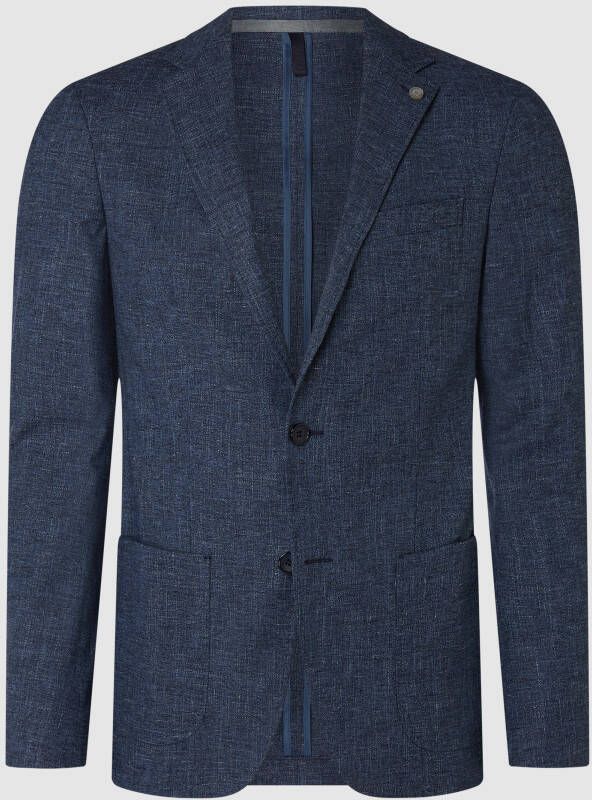Strellson Slim fit 2-knoops colbert met stretch model 'Acon'